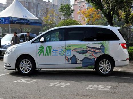 慈溪户外车贴喷绘如何保持效果?